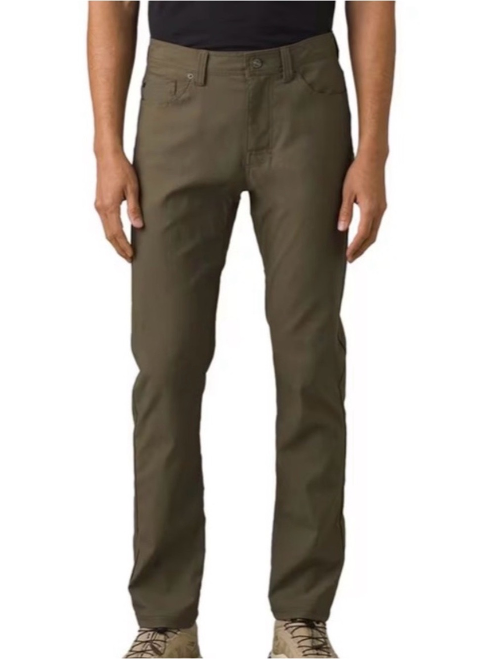 Prana Men's Brion Olive Green Hiking Pants 38x30 Gorpcore Utility Outdoor Travel